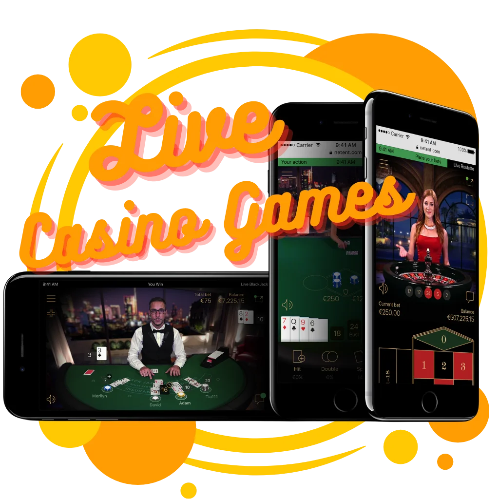 online casino games live casino games